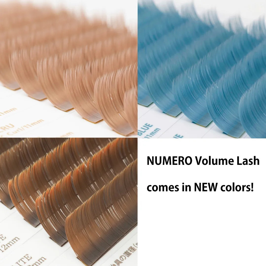Volume Lashes Numbers NUMERO Volume Lash comes in NEW colors! – Matsukaze
