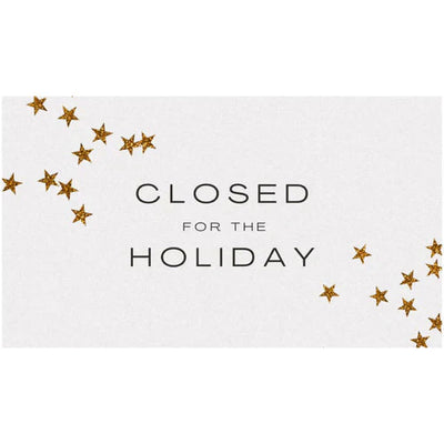 Our New Year's holiday