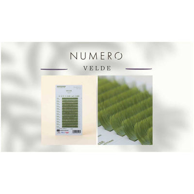 Flat Lashes Now Available in NUMERO Color Extensions 'VELDE'