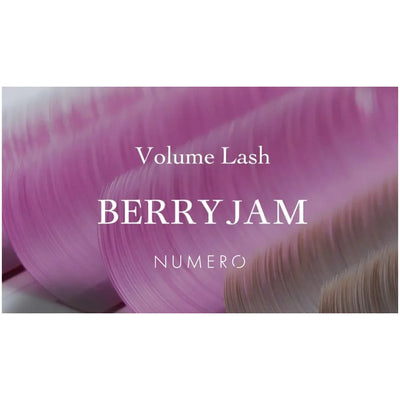 New NUMERO Volume lash "BERRY JAM" is now available.