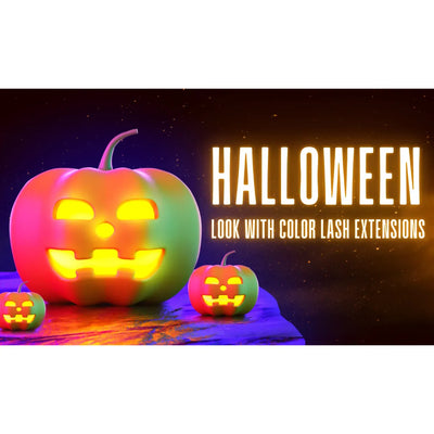 Elevate Your Halloween Look with Color Lash Extensions