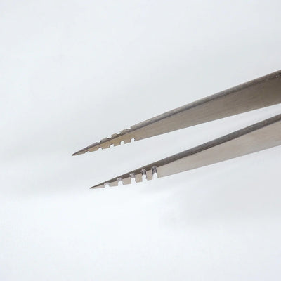 Stainless steel Serrated Lash Isolation Tweezers