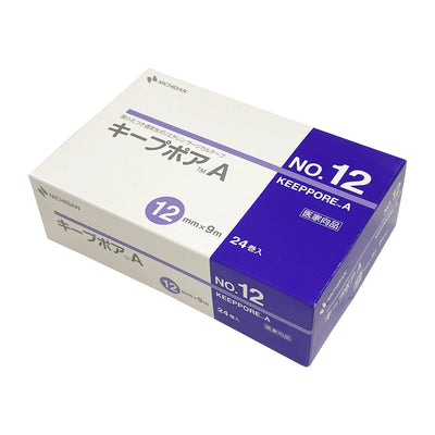 KEEP PORE for Eyelid / NICHIBAN Breathable Tape with Micropores 24rolls