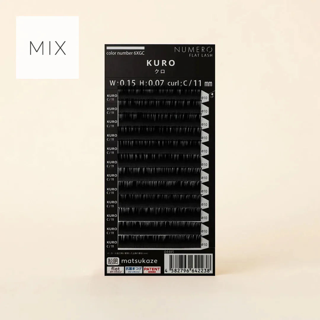 NUMERO Flatlash BLACK KURO – Matsukaze