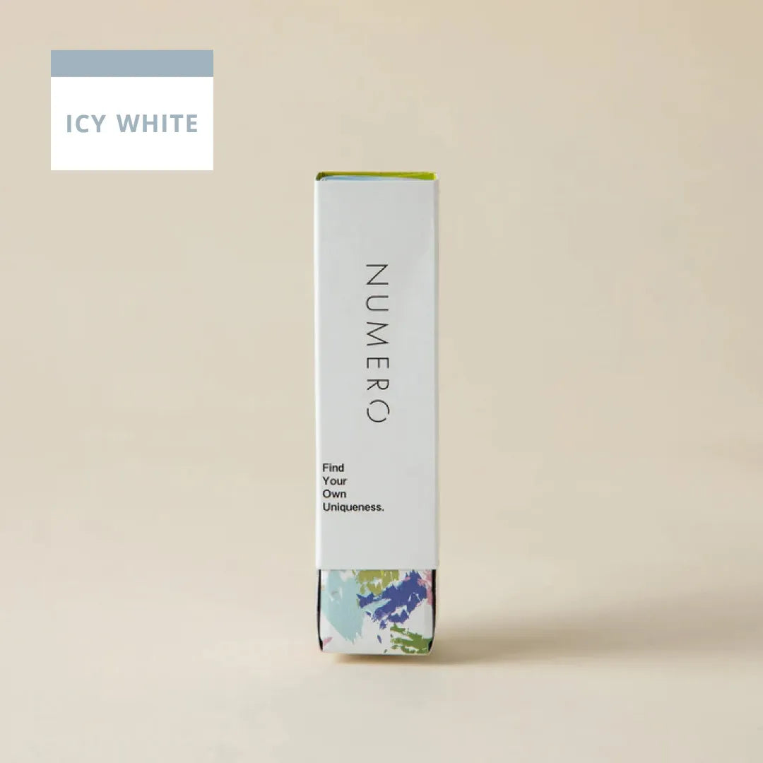 NUMERO Color Flat Lash ICY WHITE 0.15mm 1-column