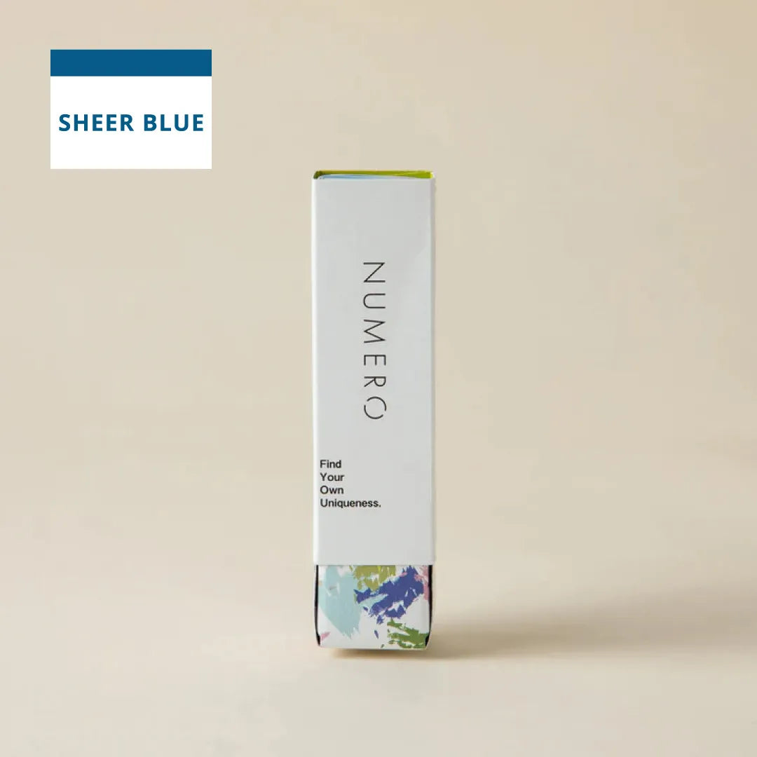 NUMERO Color Flat Lash SHEER BLUE 0.15mm 1-column