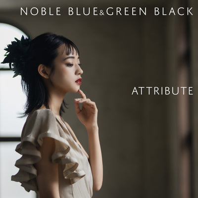 NUMERO Color Matte Flatlash Trialsheet NOBLE BLUE & GREEN BLACK