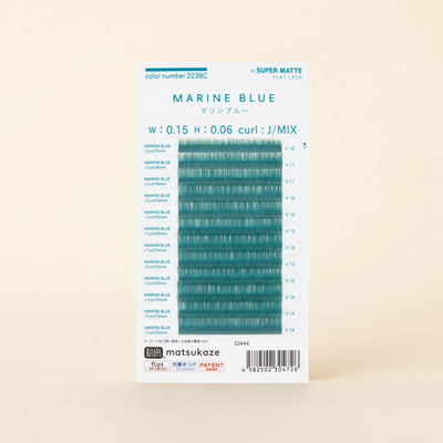 NUMERO Color Flat Lash MARIN BLUE MIX 7mm-12mm