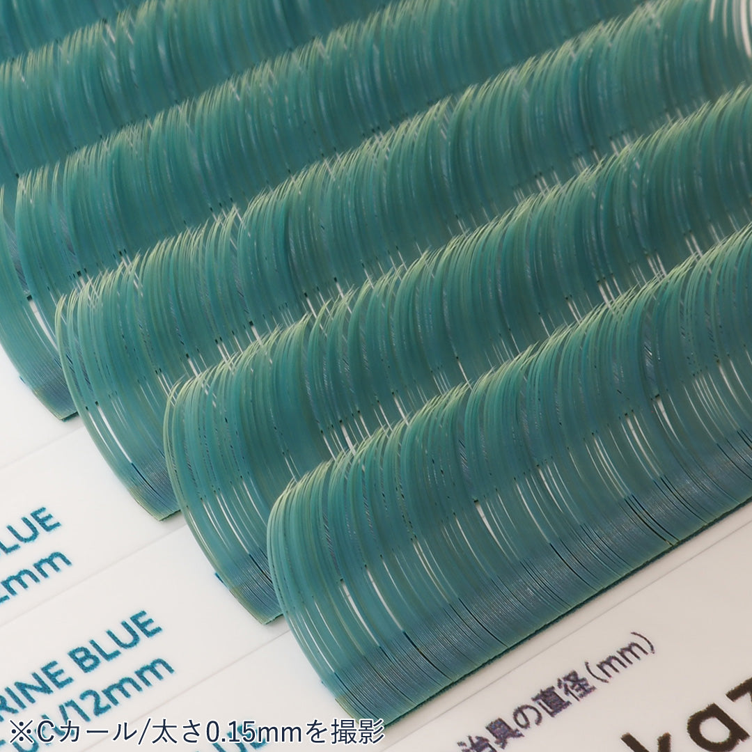 NUMERO Color Flat Lash MARIN BLUE MIX 7mm-12mm