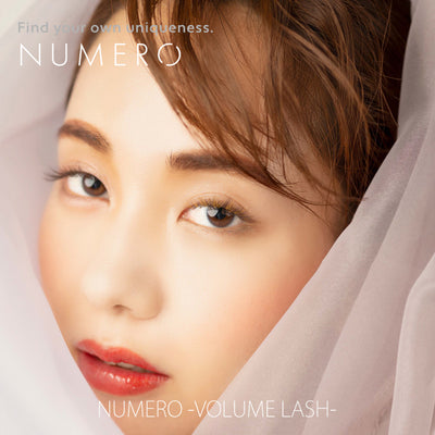 NUMERO Color Volume Lash SAKURA CORAL MIX 7～12mm